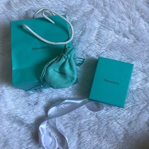 Tiffany bag, pouch and box